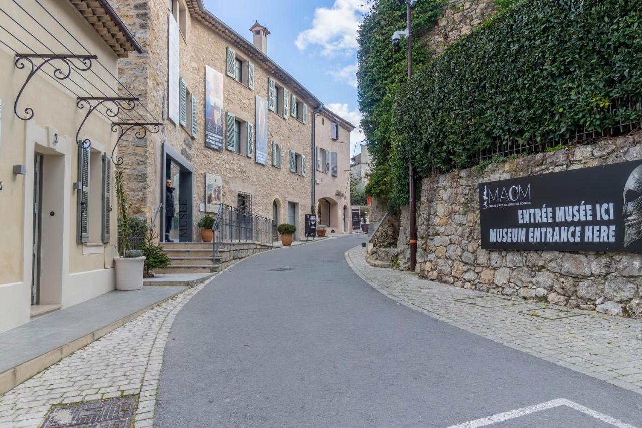 Mougins Collection - Magnifique Maison Au Coeur Du Vieux Village De Mougins, Vue Sur Les Alpes Du Sud Экстерьер фото